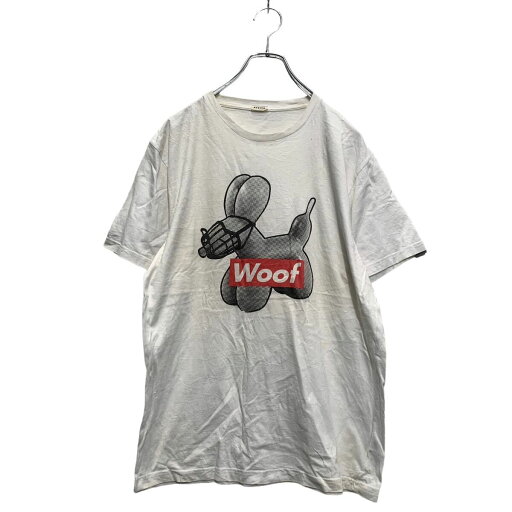 【中古】【古着】 TYPOGRAPHIA 半袖 プリントTシャツ M ホワイト クルーネック バルーンアート 古着卸 アメリカ仕入 a603-6440 【中古】【古着】 TYPOGRAPHIA 半袖 プリントTシャツ M ホワイト クルーネック バルーンアート 古着卸 アメリカ仕入 a603-6440