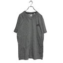 【中古】【古着】 adidas 半袖 ロゴTシャツ L グレー アディダス クルーネック ラグラン ワンポイント クライマライト 古着卸 アメリカ仕入 a603...