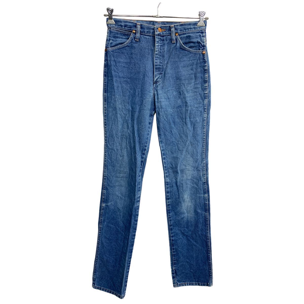 【中古】【古着】 Wrangler カウボーイ ロングパンツ W30 ラングラー ブルー 古着卸 アメリカ仕入 2403-978