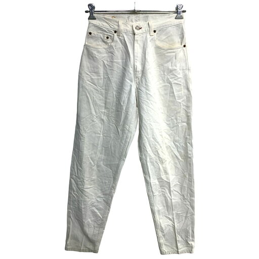 【中古】【古着】 Levi's デニムパンツ W30 リーバイス ホワイト 古着卸 アメリカ仕入 2403-993 【中古】【古着】 Levi's デニムパンツ W30 リーバイス ホワイト 古着卸 アメリカ仕入 2403-993