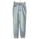 【中古】【古着】 Levi's 512 デニムパンツ W29 リーバイス レディース スリムフィット ライトブルー コットン USA製 古着卸 アメリカ仕入 2403-996