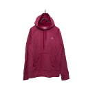 【中古】【古着】 adidas ロゴ スウェット パーカー M アディダス ピンク ラグラン ポケット プルオーバー 古着卸 アメリカ仕入 a603-6669