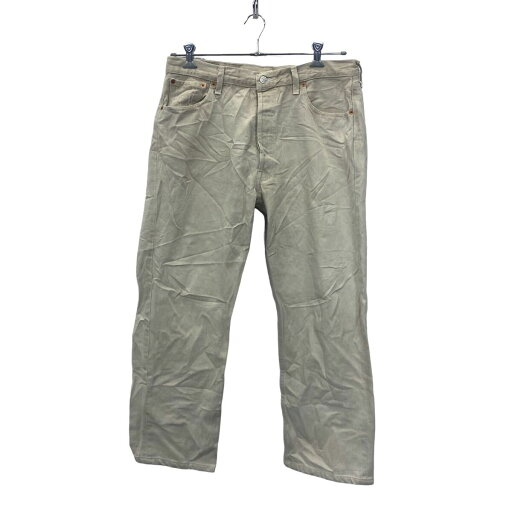 【中古】【古着】 Levi's 501 デニムパンツ W36 リーバイス ビッグサイズ イギリス製 ボタンフライ ベージュ コットン 古着卸 アメリカ仕入 2403-1194 【中古】【古着】 Levi's 501 デニムパンツ W36 リーバイス ビッグサイズ イギリス製 ボタンフライ ベージュ コットン 古着卸 アメリカ仕入 2403-1194