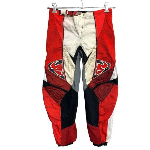 【中古】【古着】 モトクロスパンツ W22 レーシングパンツ ジュニアサイズ レッド ブラック ホワイト 古着卸 アメリカ仕入 2404-122 【中古】【古着】 モトクロスパンツ W22 レーシングパンツ ジュニアサイズ レッド ブラック ホワイト 古着卸 アメリカ仕入 2404-122