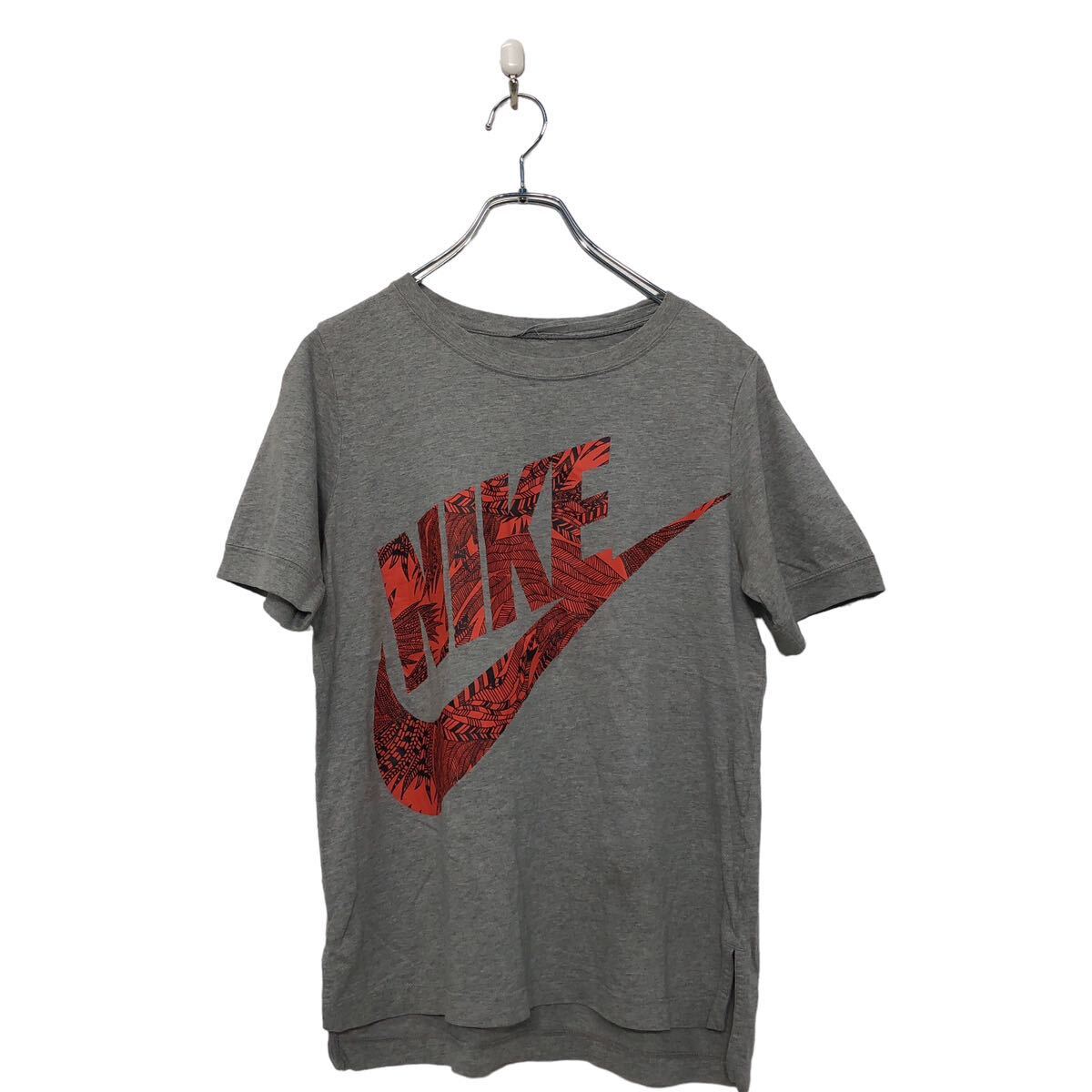 【中古】【古着】 NIKE 半袖 ロゴ Tシャツ S~ ナイキ グレー レッド クルーネック 古着卸 アメリカ仕入 a604-5372