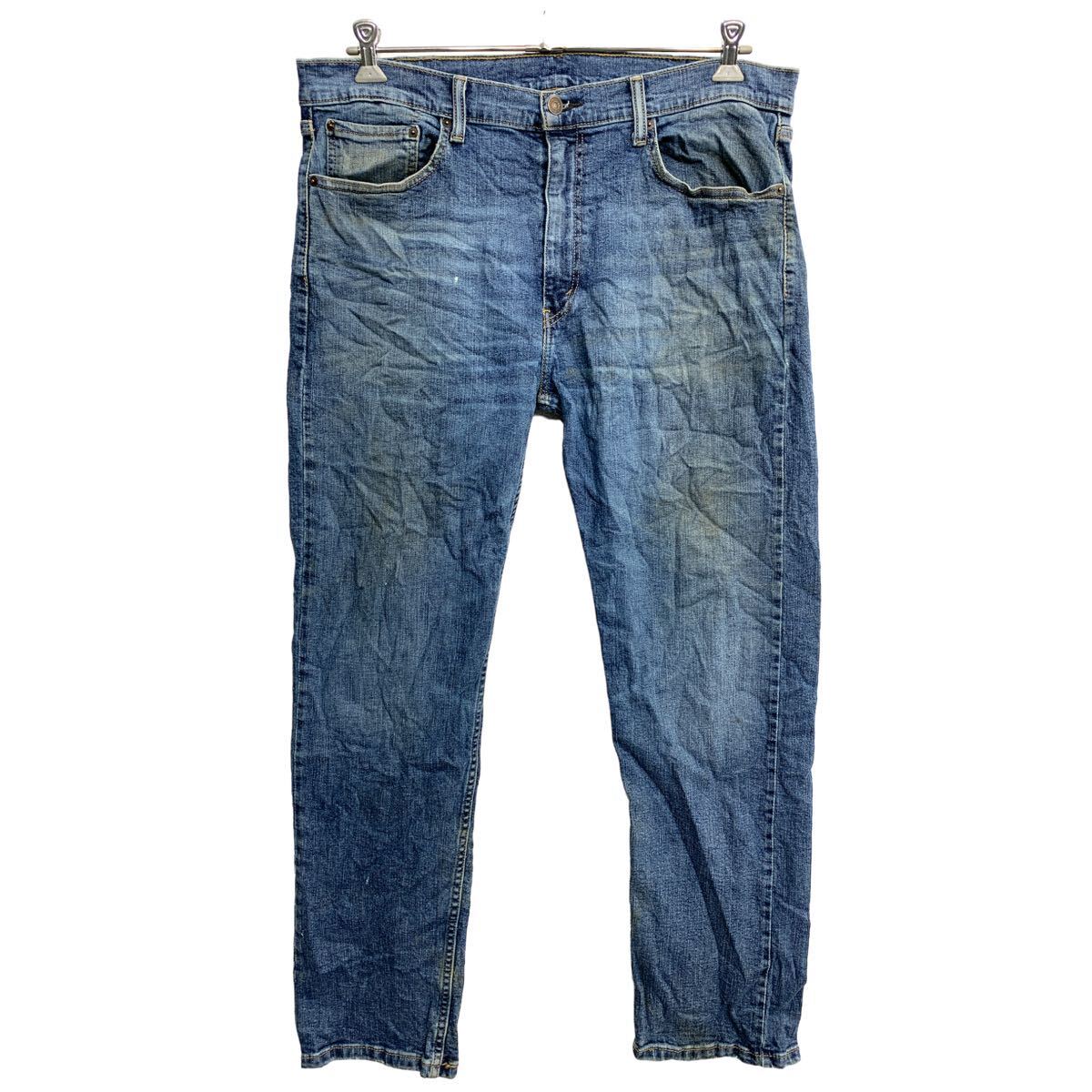 【中古】【古着】 Levi's 505 デニムパンツ W38 リーバイス レギュラーフィット ビッグサイズ インディゴ 古着卸 アメリカ仕入 2404-242