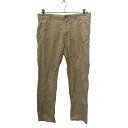 【中古】【古着】 TOMMY HILFIGER チノパンツ コットンパンツ W33 トミーヒルフィガー コットン ベージュ 古着卸 アメリカ仕入 2404-30...