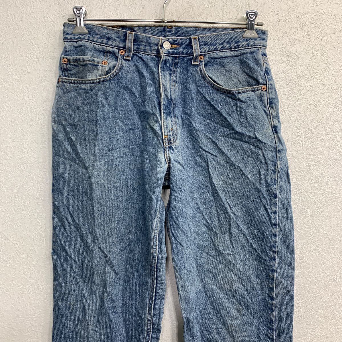 【中古】【古着】 Levi's 550 デニムパンツ W34 リーバイス リラックスフィット ブルー コットン メキシコ製 古着卸 アメリカ仕入 2404-480