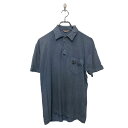 【中古】【古着】 Sutton 半袖 ポロシャツ キッズ M ライトブルー シンプル ワンポイントロゴ 古着卸 アメリカ仕入 a604-6178