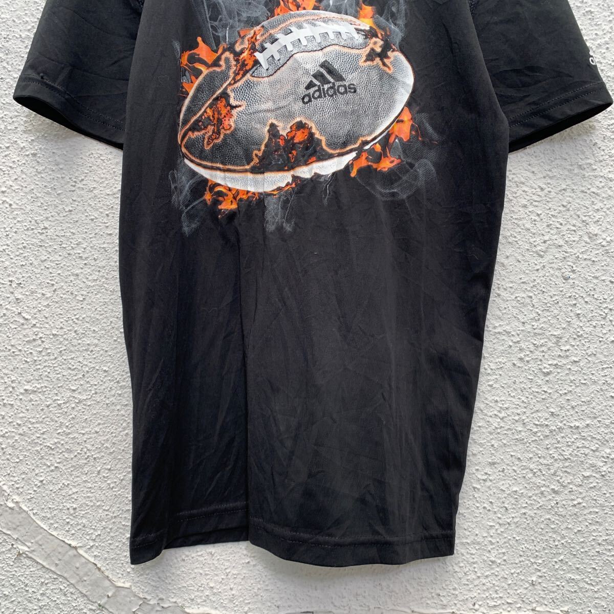 ����šۡڸ���� adidas Ⱦµ �ץ���T����� M 140�� ���å� �֥�å� ���ǥ����� ���롼�ͥå� �եåȥܡ��� ���岷 ����ꥫ���� a604-6510