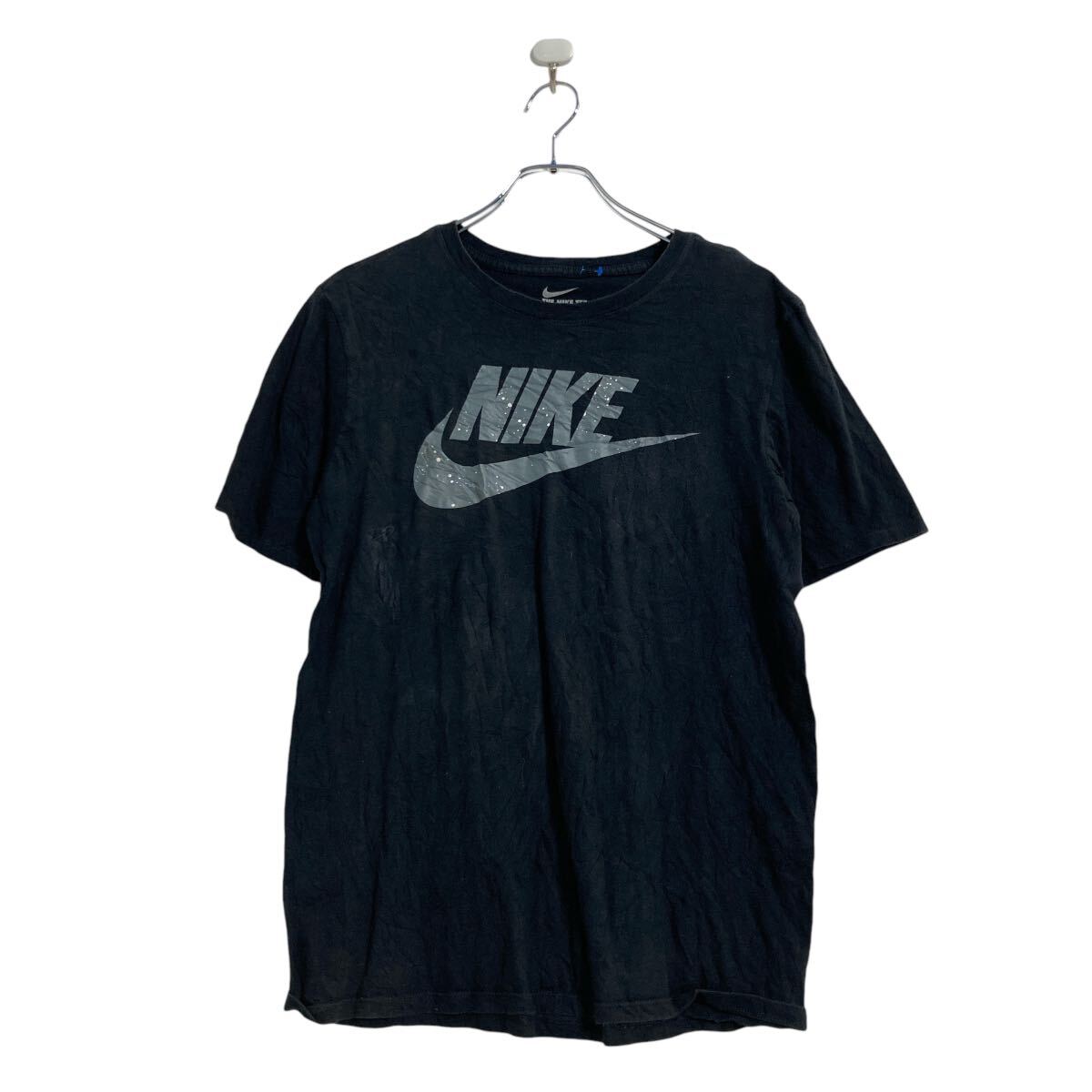 【中古】【古着】 NIKE 半袖 プリント Tシャツ M ブラ