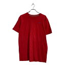【中古】【古着】 NIKE 半袖 ロゴTシャツ M レッド ナイキ ワンポイントロゴ 古着卸 アメリカ仕入 a604-6557