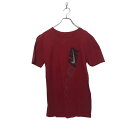 【中古】【古着】 NIKE 半袖 ロゴ Tシャツ M ナイキ レッド ブラック プリント クルーネック 古着卸 アメリカ仕入 a604-6639