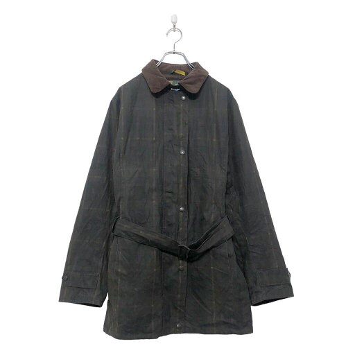 【中古】【古着】 British Lifestyle オイルドジャケット L ダークブラウン チェック柄 イングランド製 裏起毛 裏地チェック 古着卸 アメリカ仕入 a604-7109 【中古】【古着】 British Lifestyle オイルドジャケット L ダークブラウン チェック柄 イングランド製 裏起毛 裏地チェック 古着卸 アメリカ仕入 a604-7109