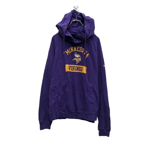 【中古】【古着】 NIKE ロゴ スウェット パーカー ナイキ XL パープル ビッグサイズ プルオーバー 古着卸 アメリカ仕入 a604-7177 【中古】【古着】 NIKE ロゴ スウェット パーカー ナイキ XL パープル ビッグサイズ プルオーバー 古着卸 アメリカ仕入 a604-7177