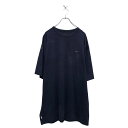 【中古】【古着】 NIKE 半袖 ロゴ Tシャツ ナイキ XL ネイビー スポーツウェア クルーネック 古着卸 アメリカ仕入 a604-7181