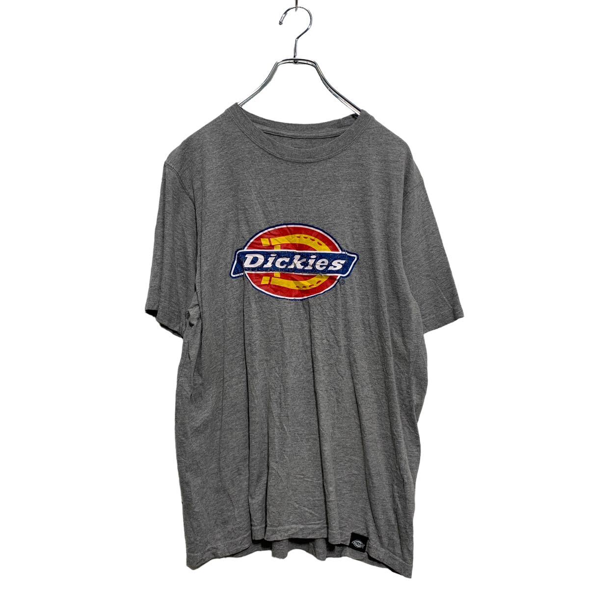 Original - 【中古】【古着】 Dickies 半袖 プリントTシャツ M グレー ディッキーズ クルーネック 古着卸 アメリカ仕入 a604-7480