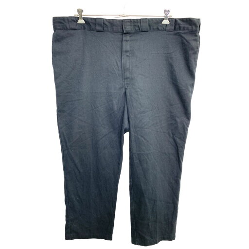 【中古】【古着】 Dickies 874 ワークパンツ W48 ディッキーズ オリジナルフィット ビッグサイズ ブラック 古着卸 アメリカ仕入 2405-65 【中古】【古着】 Dickies 874 ワークパンツ W48 ディッキーズ オリジナルフィット ビッグサイズ ブラック 古着卸 アメリカ仕入 2405-65