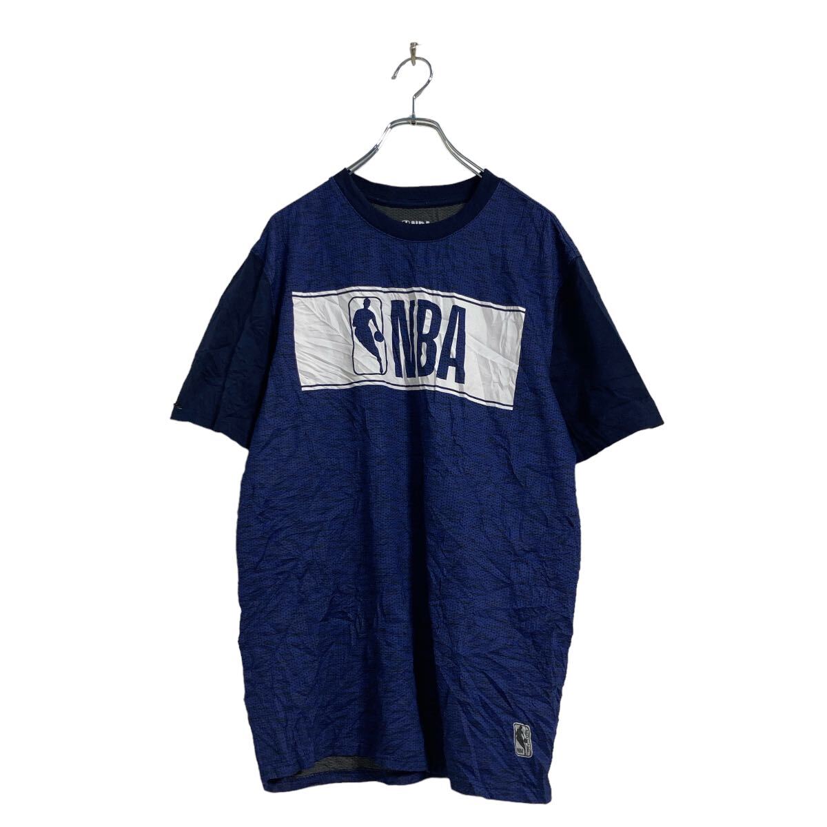  NBA 半袖 ロゴ Tシャツ L ネイビー バスケット 古着卸 アメリカ仕入 a604-7581