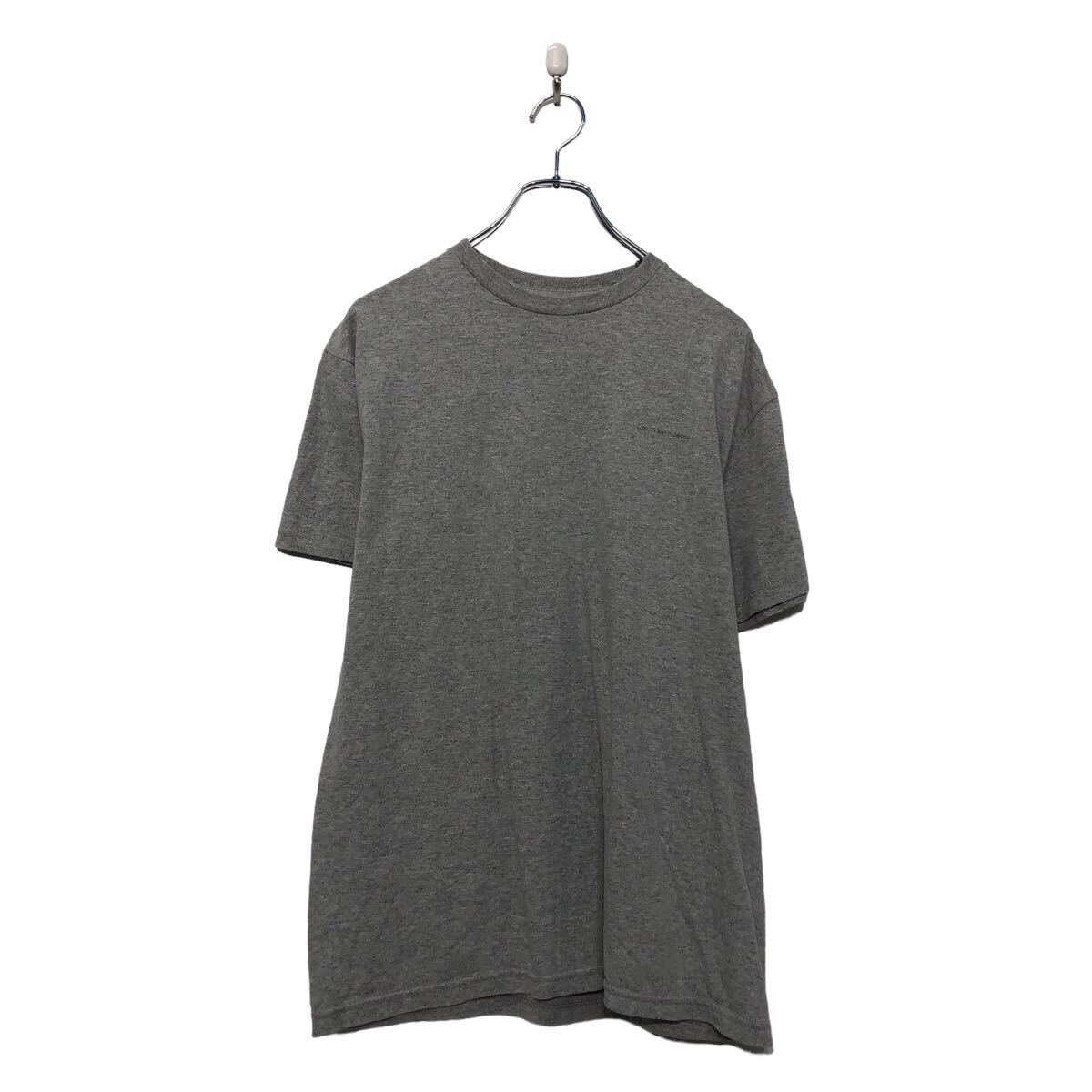 Other - 【中古】【古着】 Calvin Klein Jeans半袖 プリント Tシャツ カルバンクライン S グレー シンプル クルーネック 古着卸 アメリカ仕入 a604-7644