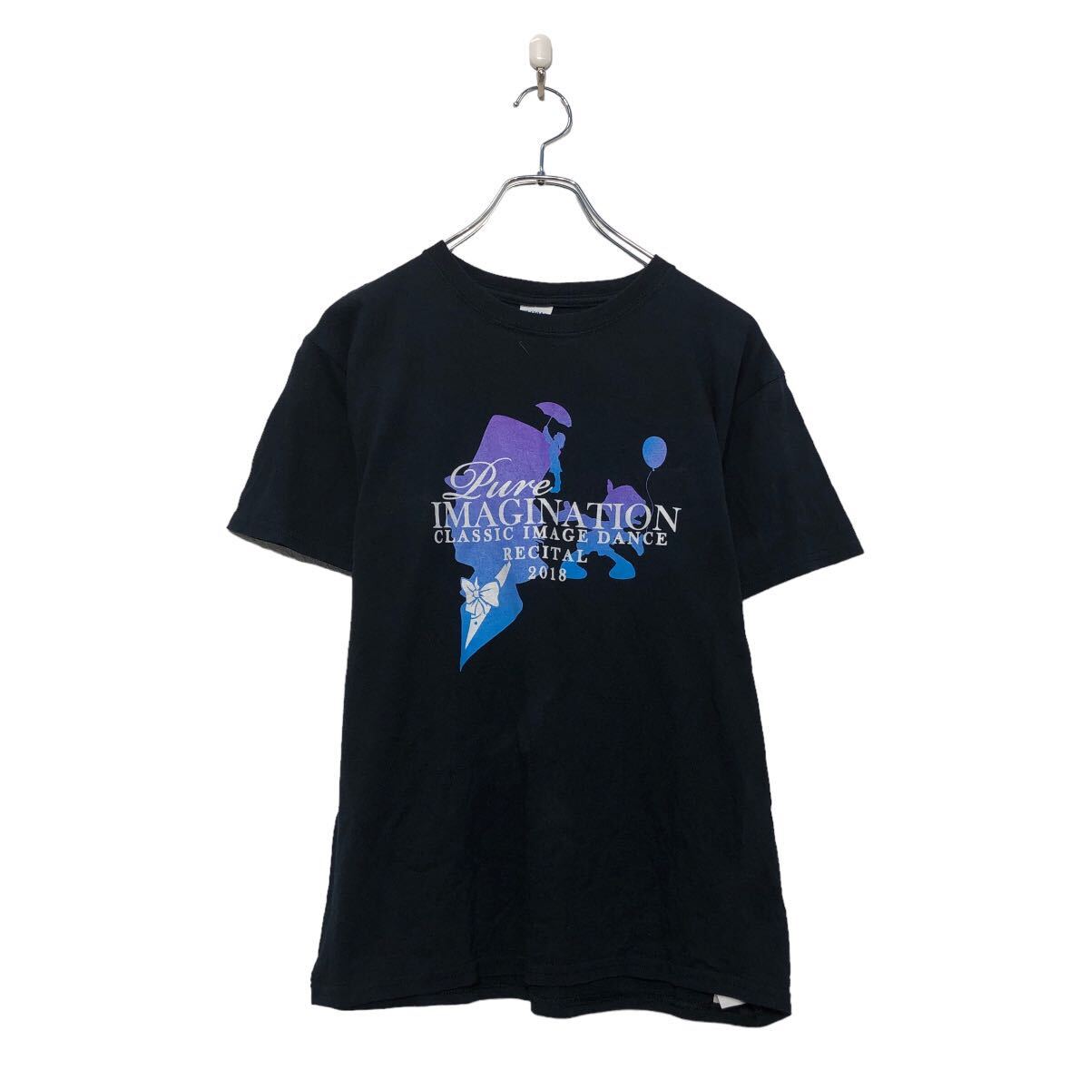 【中古】【古着】 GILDAN 半袖 プリント Tシャツ ギルダン キッズ L バックプリント クルーネック 古着卸 アメリカ仕入 a605-5148