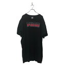 【中古】【古着】 PUMA 半袖 プリント Tシャツ プーマ XXL ブラック ビッグサイズ クルーネック 古着卸 アメリカ仕入 a605-5795