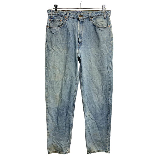 【中古】【古着】 Levi's 550 デニムパンツ W38 リーバイス リラックス ビッグサイズ ライトブルー コットン メキシコ製 古着卸 アメリカ仕入 2405-267 【中古】【古着】 Levi's 550 デニムパンツ W38 リーバイス リラックス ビッグサイズ ライトブルー コットン メキシコ製 古着卸 アメリカ仕入 2405-267