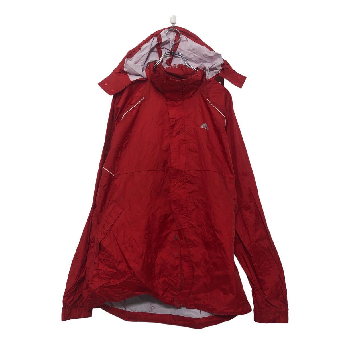 楽天市場】adidas マウンテンパーカー（カラーレッド）（メンズ