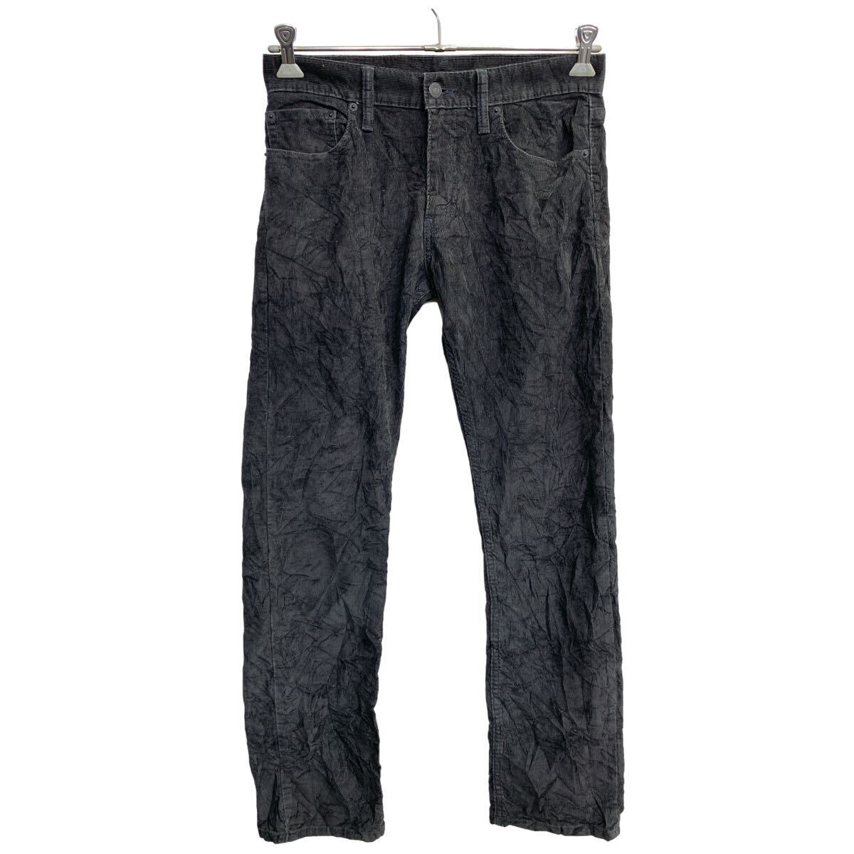 【中古】【古着】 Levi's 514 コーデュロイパンツ W30 リーバイス ブラック 古着卸 アメリカ仕入 2405-279