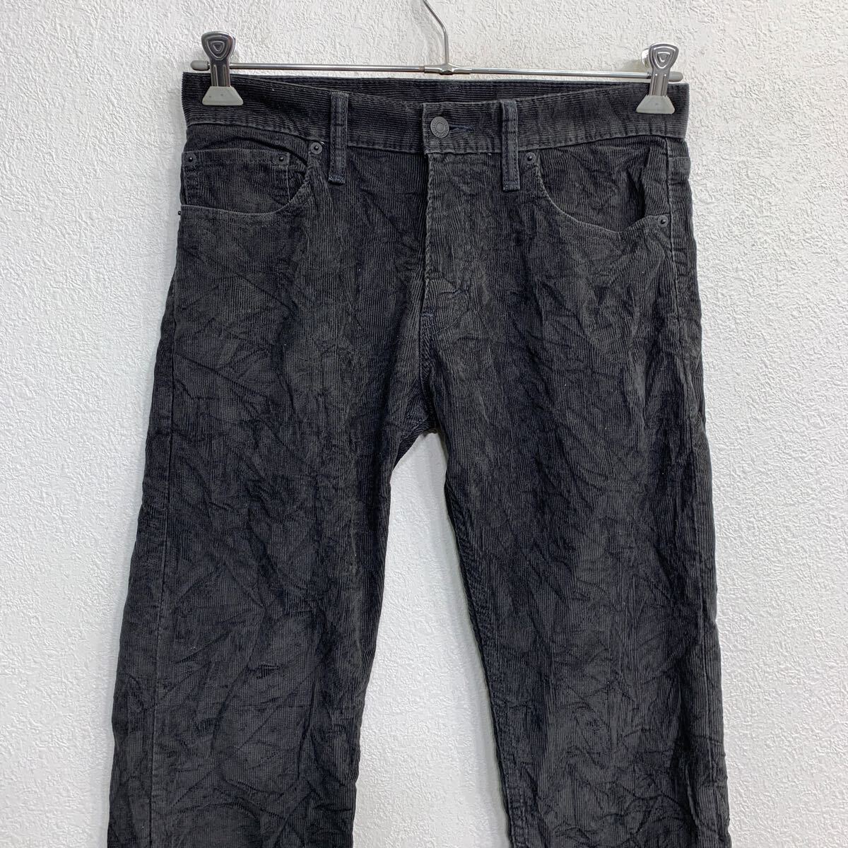 【中古】【古着】 Levi's 514 コーデュロイパンツ W30 リーバイス ブラック 古着卸 アメリカ仕入 2405-279