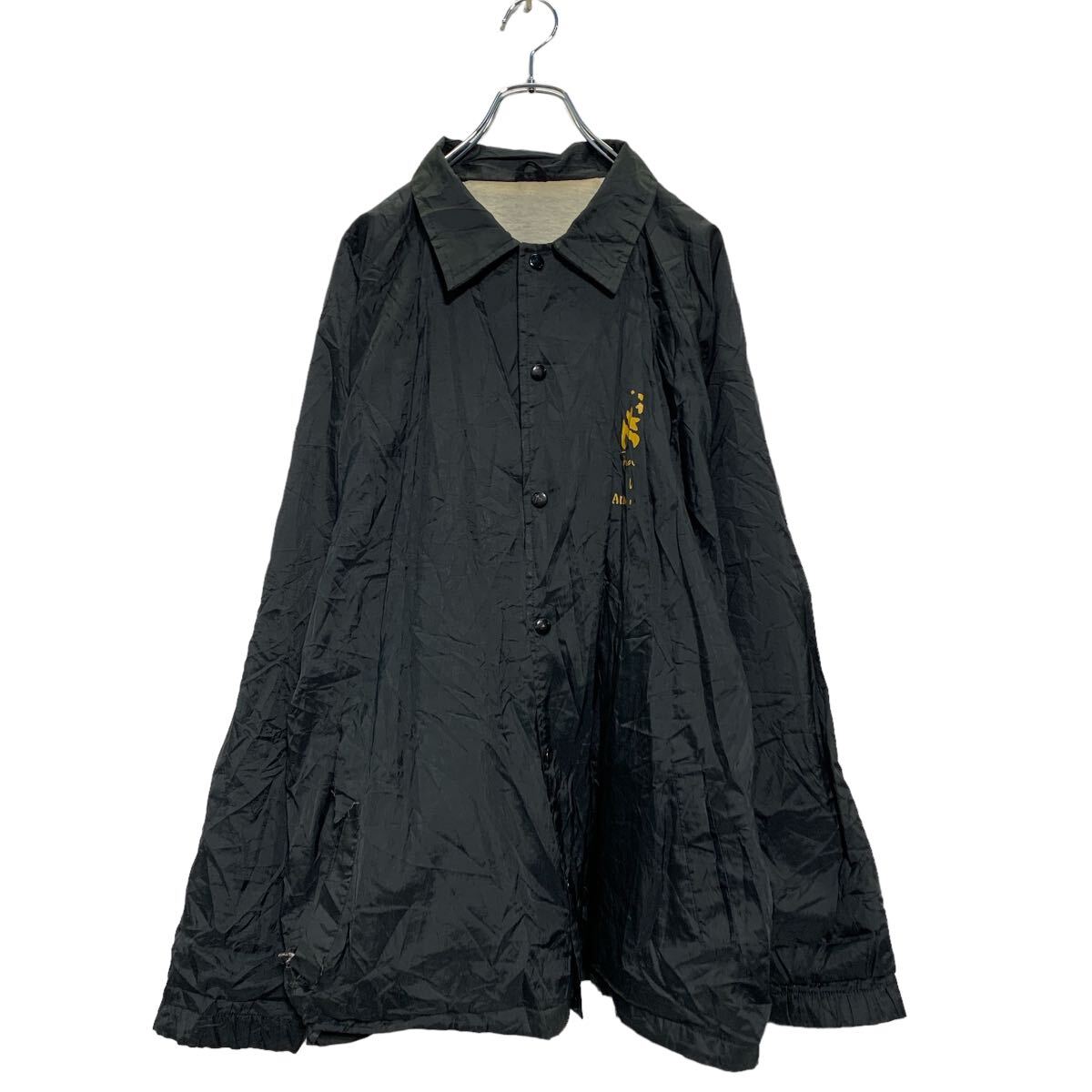 一点もの✨古着 ATLANTA UNITED ブラックシャツ XL ライトツイルジャケット[United Athle 7078]｜オリジナルプリント作製