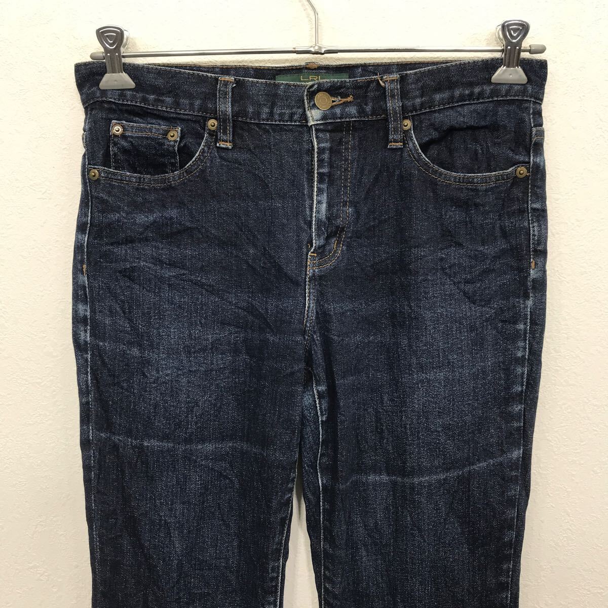 【中古】【古着】 LAUREN JEANS RALPH LAUREN W31 ローレンジーンズ ラルフローレン レディース ブルー 古着卸 アメリカ仕入 2405-396
