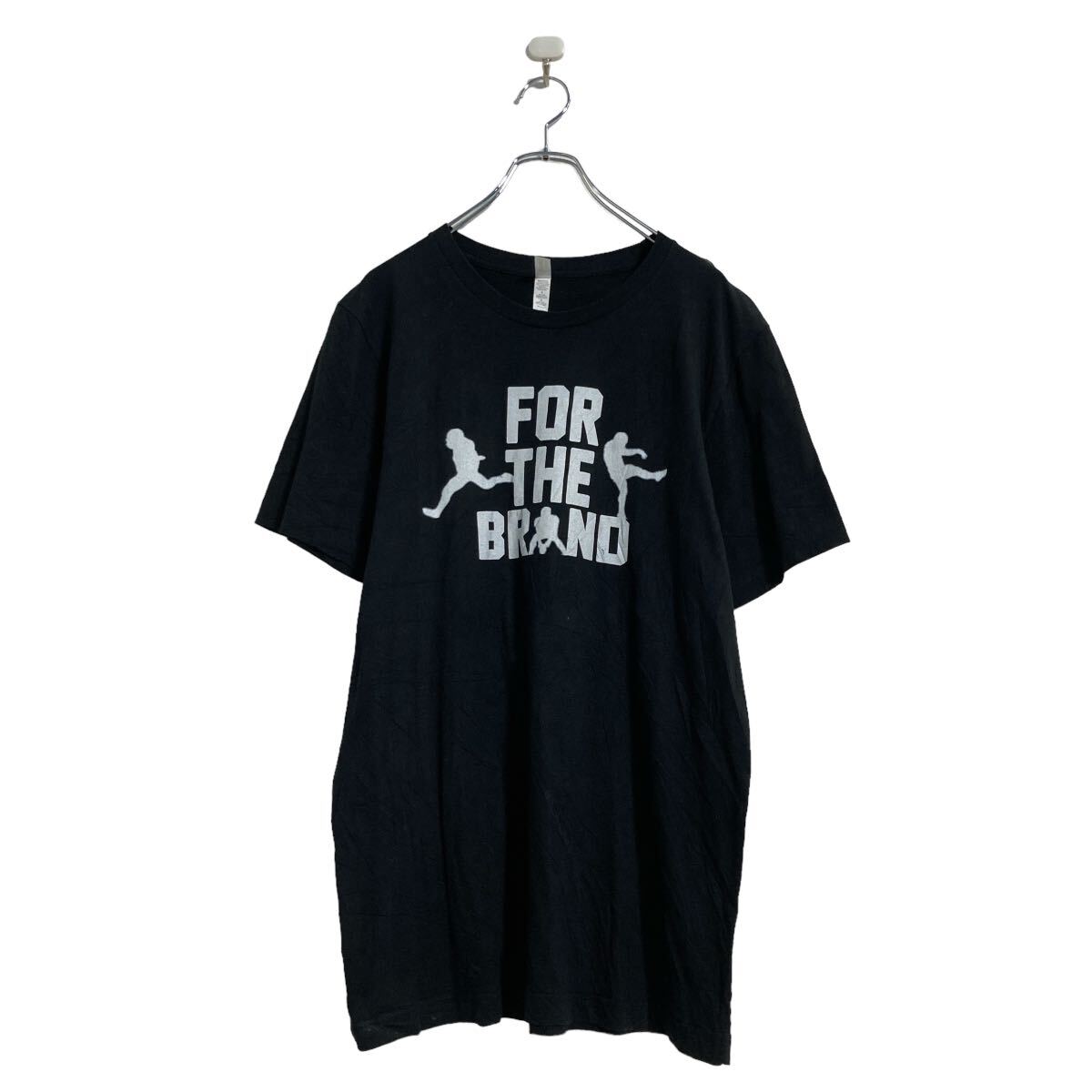 【中古】【古着】 CANVAS 半袖 プリント Tシャツ L ブラック キャンバス 古着卸 アメリカ仕入 a605-6255