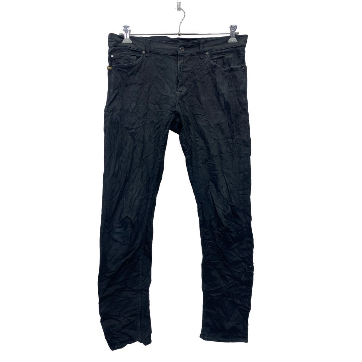 【中古】【古着】 TIGER OF SWEDEN デニムパンツ W34 タイガーオブスウェーデン ブラック 古着卸 アメリカ仕入 2405-801