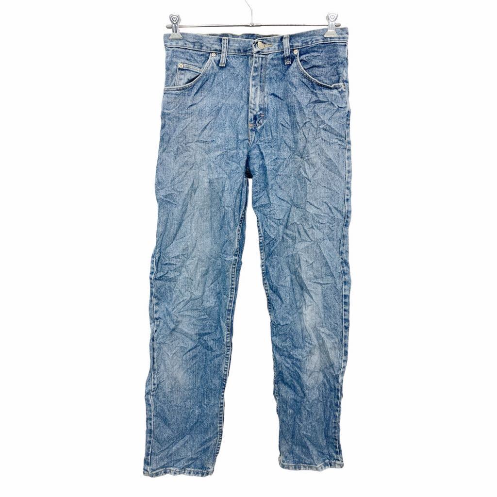 【中古】【古着】 Wrangler デニムパンツ W32 ラングラー ブルー コットン メキシコ製 古着卸 アメリカ仕入 2405-812