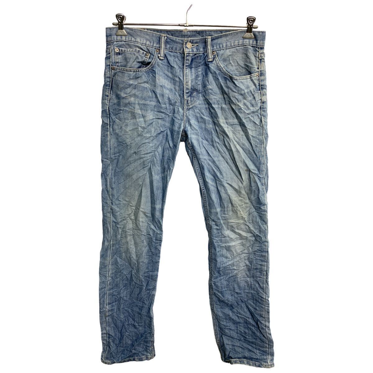 【中古】【古着】 Levi's 511 デニムパンツ W34 リーバイス スリムフィット ライトブルー 古着卸 アメリカ仕入 2405-828