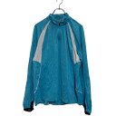 【中古】【古着】 PUMA ハーフジップ トラックジャケット XL レディース ライトブルー プーマ ビッグサイズ ジャージ 薄手 古着卸 アメリカ仕入 a60...