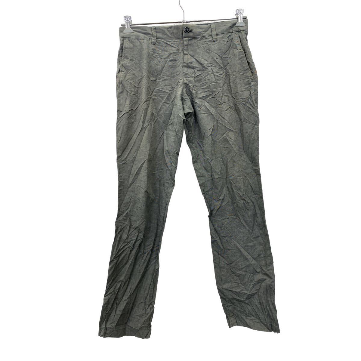 【中古】【古着】 TALLORED AJUSTE チノパンツ W30 アジャステ グレー スリムフィット 古着卸 アメリカ仕入 2405-1147