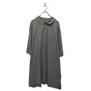 【中古】【古着】 CHAPS 半袖 無地 ポロシャツ チャップス 4XL グレー ビッグサイズ ワンポイントロゴ 古着卸 アメリカ仕入 a605-7236