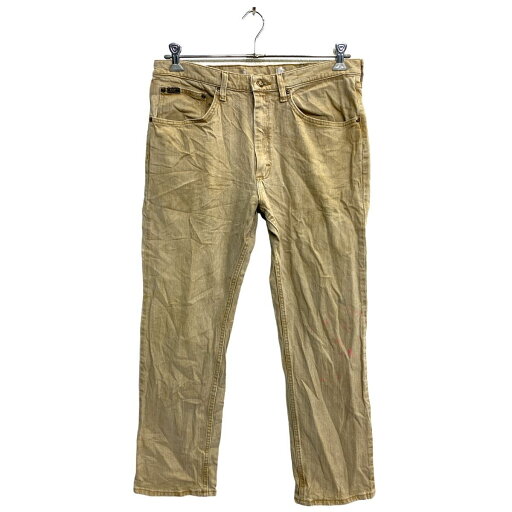 【中古】【古着】 Lee デニムパンツ W36 リー ビッグサイズ ベージュ メキシコ製 古着卸 アメリカ仕入 2405-1328 【中古】【古着】 Lee デニムパンツ W36 リー ビッグサイズ ベージュ メキシコ製 古着卸 アメリカ仕入 2405-1328