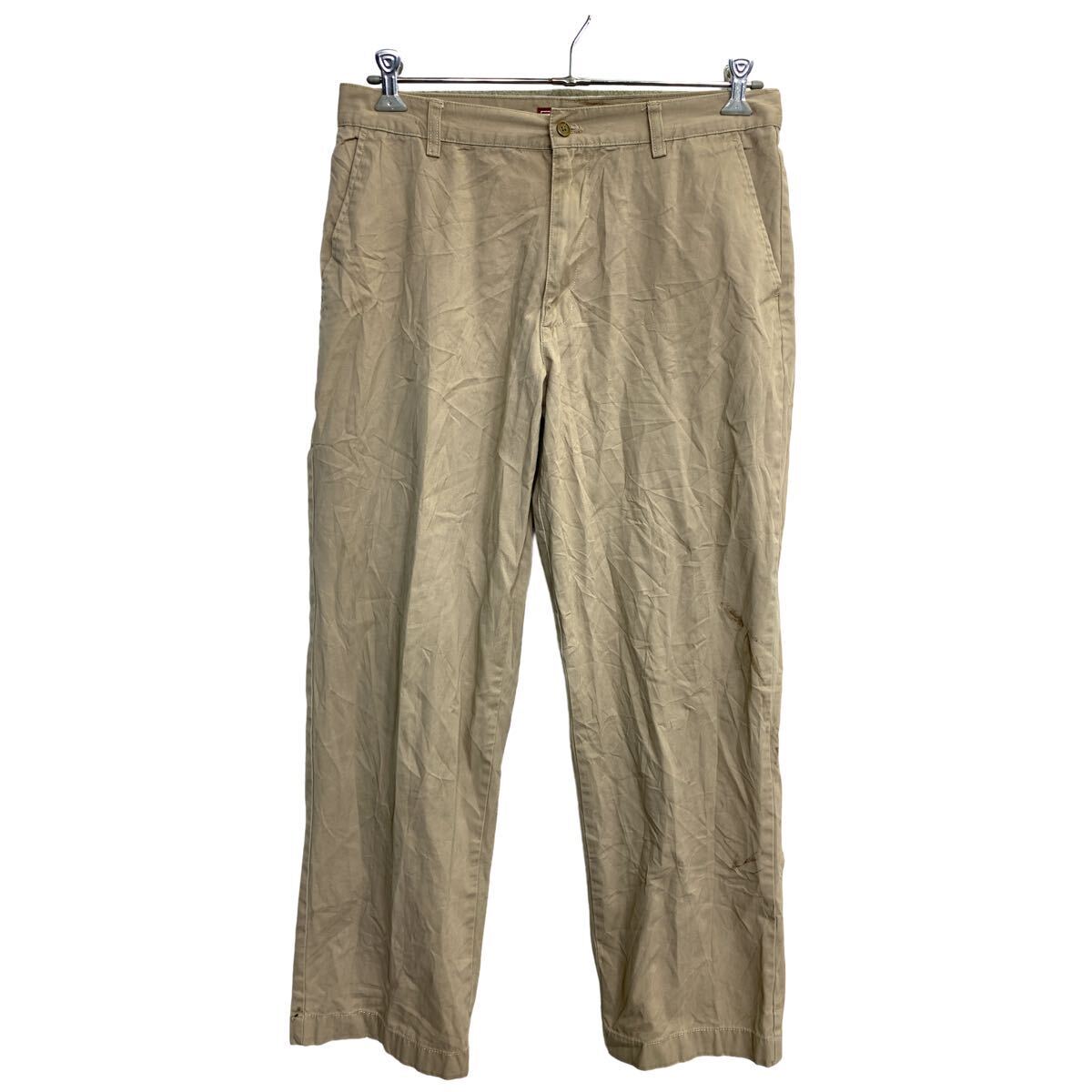 【中古】【古着】 CHAPS チノパン W34 チャップス ベージュ コットン 古着卸 アメリカ仕入 2405-1339