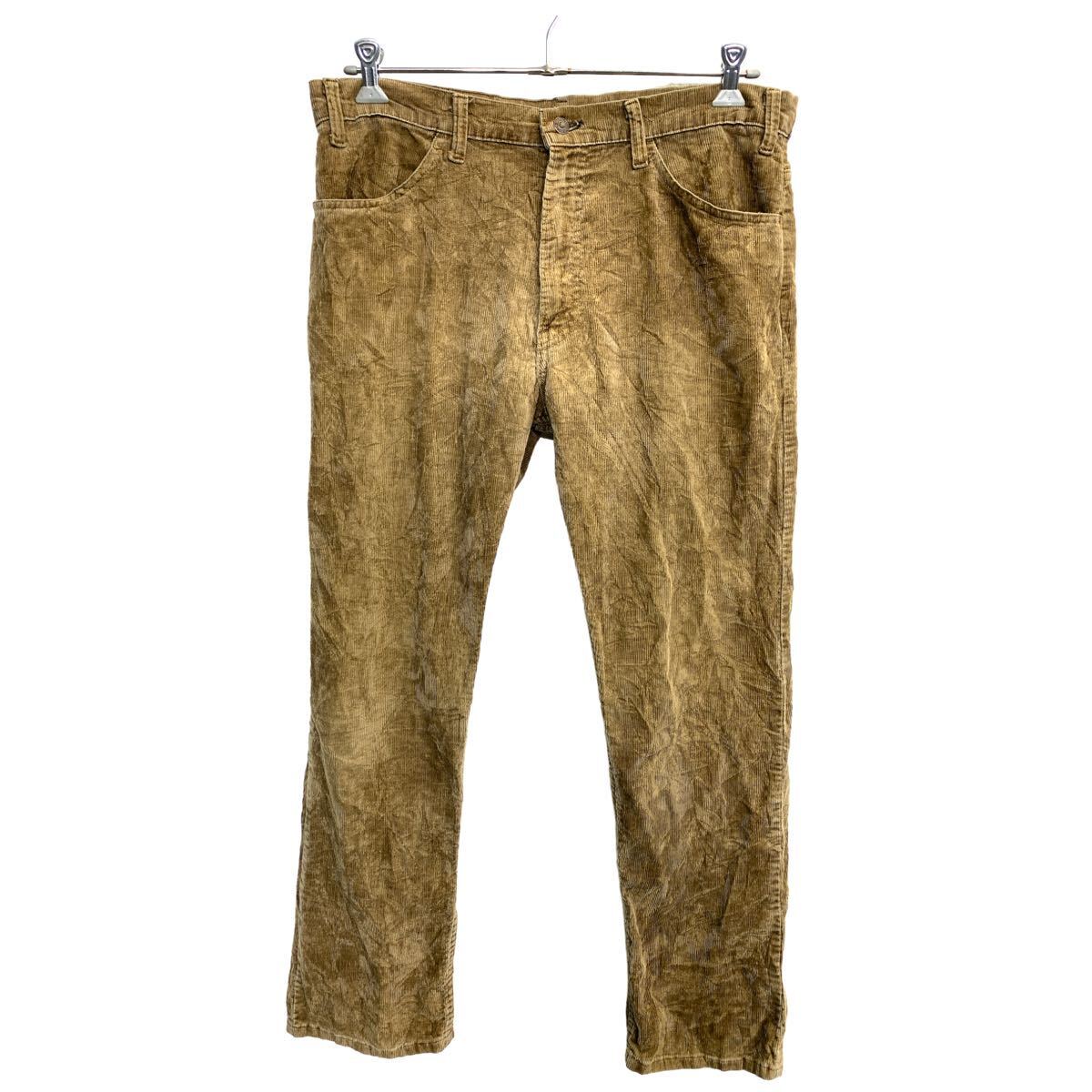 【中古】【古着】 Levi's コーデュロイパンツ W36 リーバイス ビッグサイズ ブラウン系 古着卸 アメリカ仕入 2405-1373