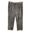 【中古】【古着】 GINO SARTORE コーデュロイパンツ W37 サルトル ビッグサイズ ダークブラウン コットン 古着卸 アメリカ仕入 2405-1398(4)