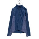 【中古】【古着】 berghaus ハーフジップ フリースジャケット L〜 ブルー バーグハウス 切替 古着卸 アメリカ仕入 a605-7787