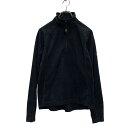 【中古】【古着】 berghaus ハーフジップ フリースジャケット S〜 ブラック バーグハウス 薄手 古着卸 アメリカ仕入 a605-7791