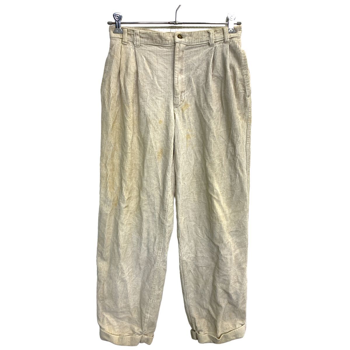 【中古】【古着】 CHAPS コーデュロイパンツ W31 チャップス ライトベージュ 古着卸 アメリカ仕入 2405-1548