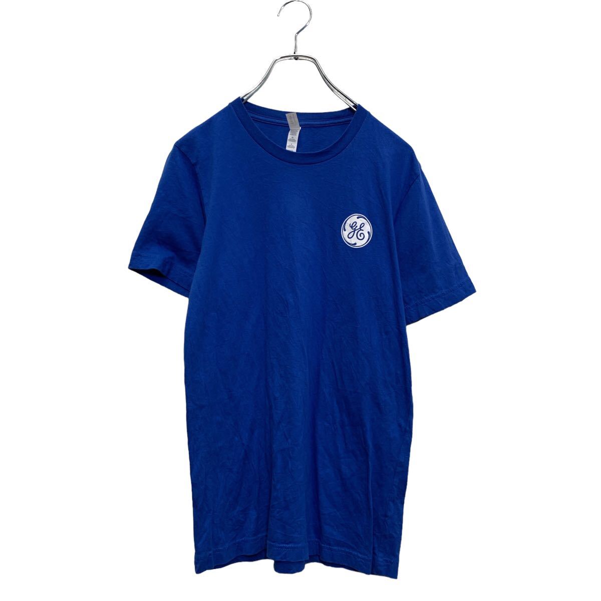 【中古】【古着】 BELLA CANVAS 半袖 プリントTシャツ S ブルー ベラキャンバス クルーネック バックプリント 古着卸 アメリカ仕入 a605-7904