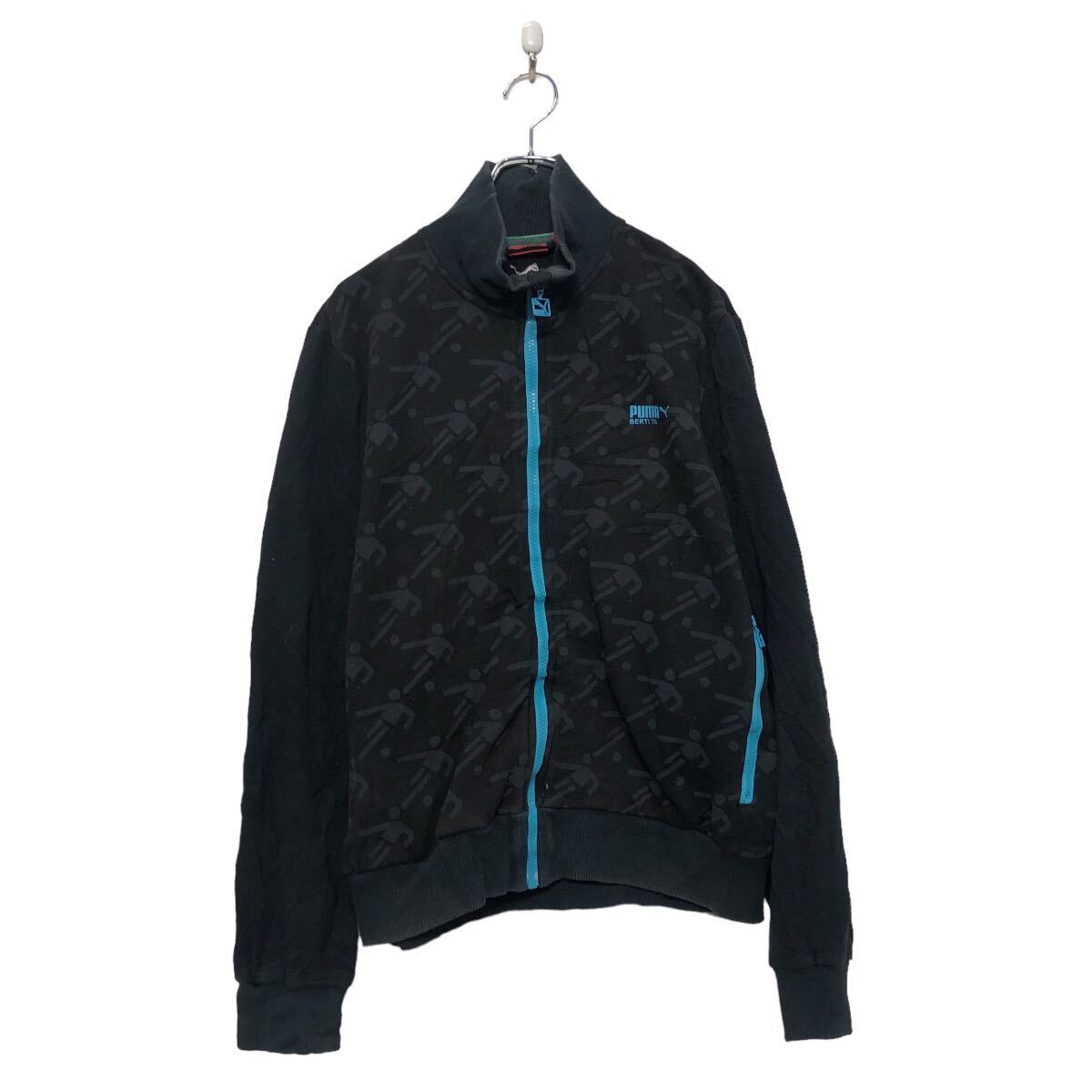 Japanese Pattern - 【中古】【古着】 PUMA ロゴ スウェット トレーナー プーマ M ブラック 古着卸 アメリカ仕入 a605-8317