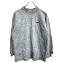 【中古】【古着】 Reebok ロゴ スウェット トレーナー Mサイズ リーボック レディース 刺繍 グレー 古着卸 アメリカ仕入 t2405-3393