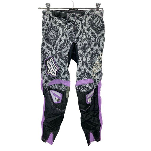 【中古】【古着】 FOX モトクロスパンツ W26 フォックス レーシングパンツ ジュニアサイズ パープル ブラック ポリエステル 古着卸 アメリカ仕入 2405-1774 【中古】【古着】 FOX モトクロスパンツ W26 フォックス レーシングパンツ ジュニアサイズ パープル ブラック ポリエステル 古着卸 アメリカ仕入 2405-1774